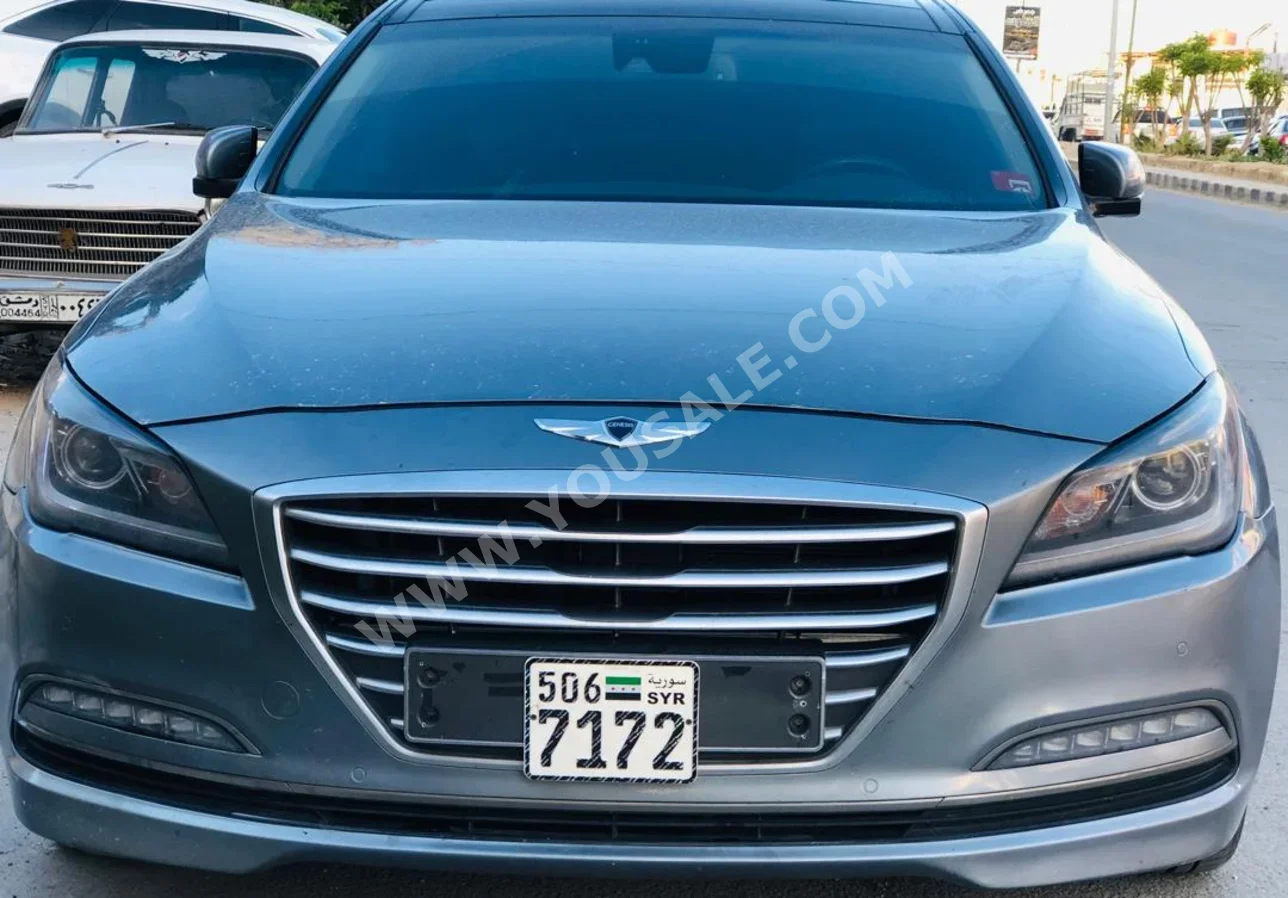 Hyundai  Genesis  2017  Automatic  87,000 km  6  RWD  Sedan  Silver  Gasoline