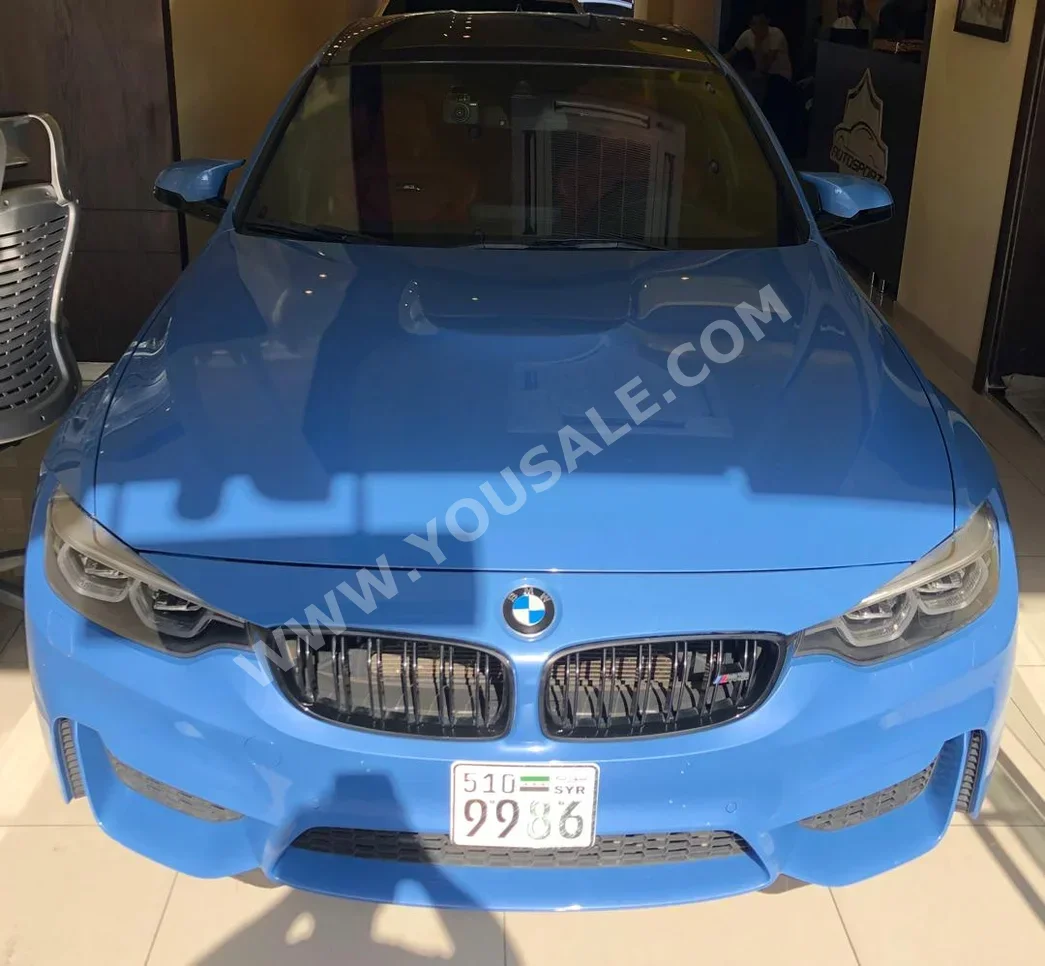 بي ام دبليو  الفئة - ام  3  2018  اتوماتيك  164,000 كم  6 سلندر  دفع خلفي  سيدان  ازرق  بنزين
