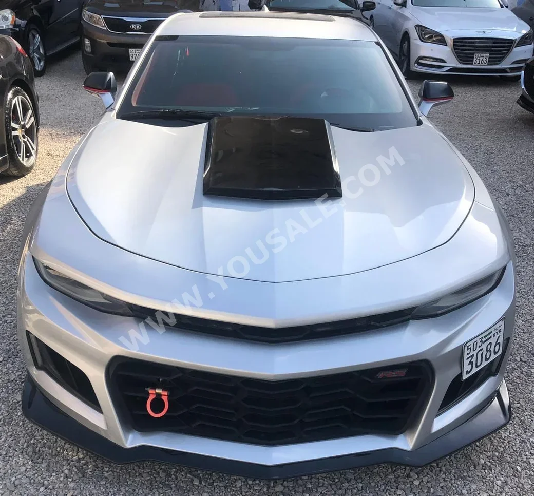 Chevrolet  Camaro  RS  2018  Automatic  123,000 km  6 Cylinder  FWD  Coupe / Sport  Silver  Gasoline