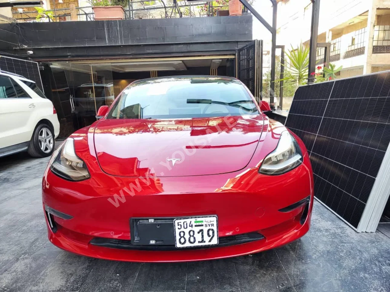 Tesla  Model 3  2019  Automatic  75,000 km  0 Cylinder  RWD  Sedan  Red  Electric