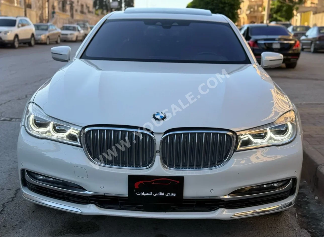 BMW  7-Series  740 Li  2016  Automatic  80,000 km  6 Cylinder  RWD  Sedan  White  Gasoline