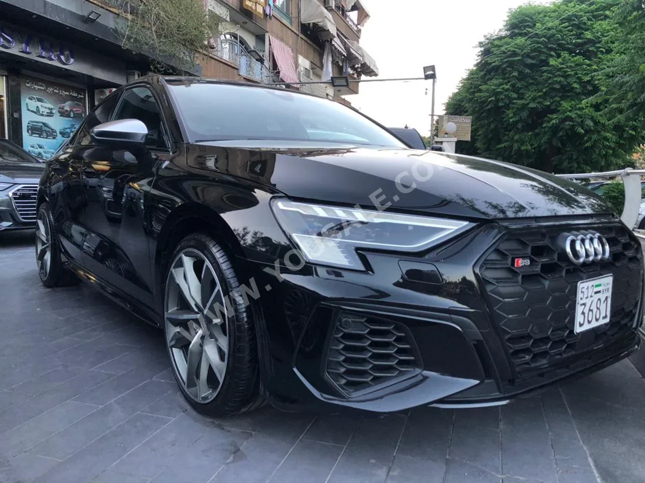Audi  S  3  2024  Automatic  80,000 km  4 Cylinder  4WD  Sedan  Black  Gasoline