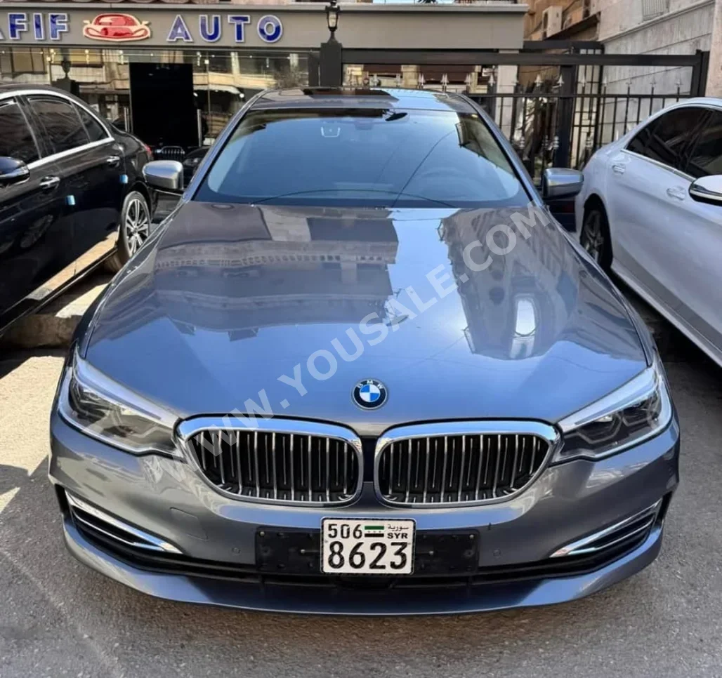 بي ام دبليو  الفئة - الخامسة  530i  2019  اتوماتيك  79,000 كم  6 سلندر  دفع خلفي  سيدان  رمادي  بنزين