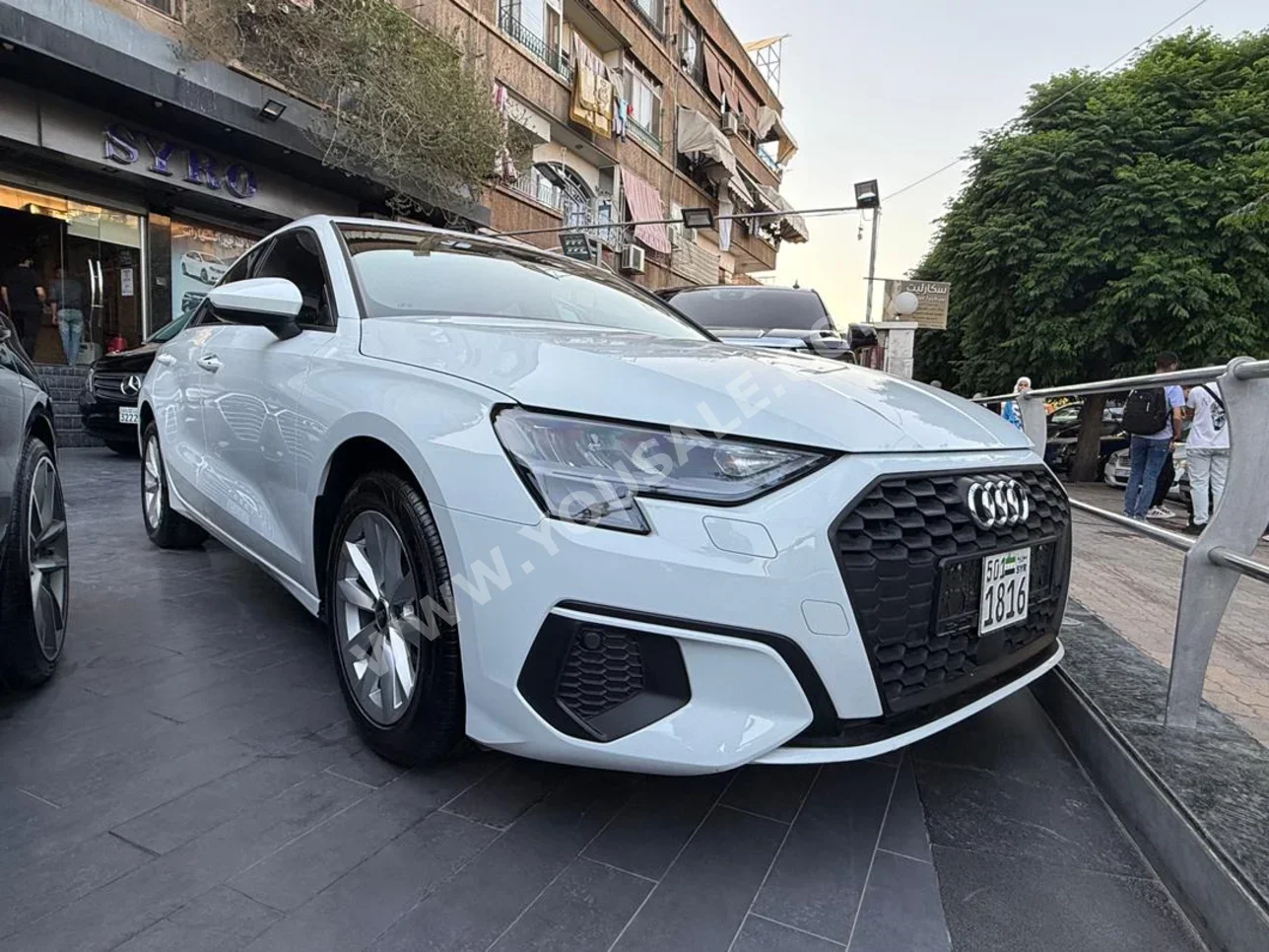 Audi  A3  2022  Automatic  50,000 km  4 Cylinder  FWD  Sedan  White  Gasoline