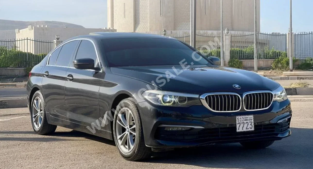 BMW  5-Series  520i  2020  Automatic  155,000 km  4 Cylinder  RWD  Sedan  Black  Gasoline