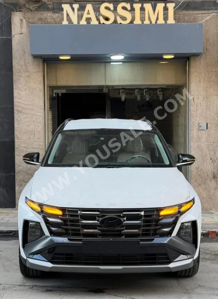 Hyundai  Tucson  2025  Automatic  0 km  4 Cylinder  FWD  SUV  White  Gasoline