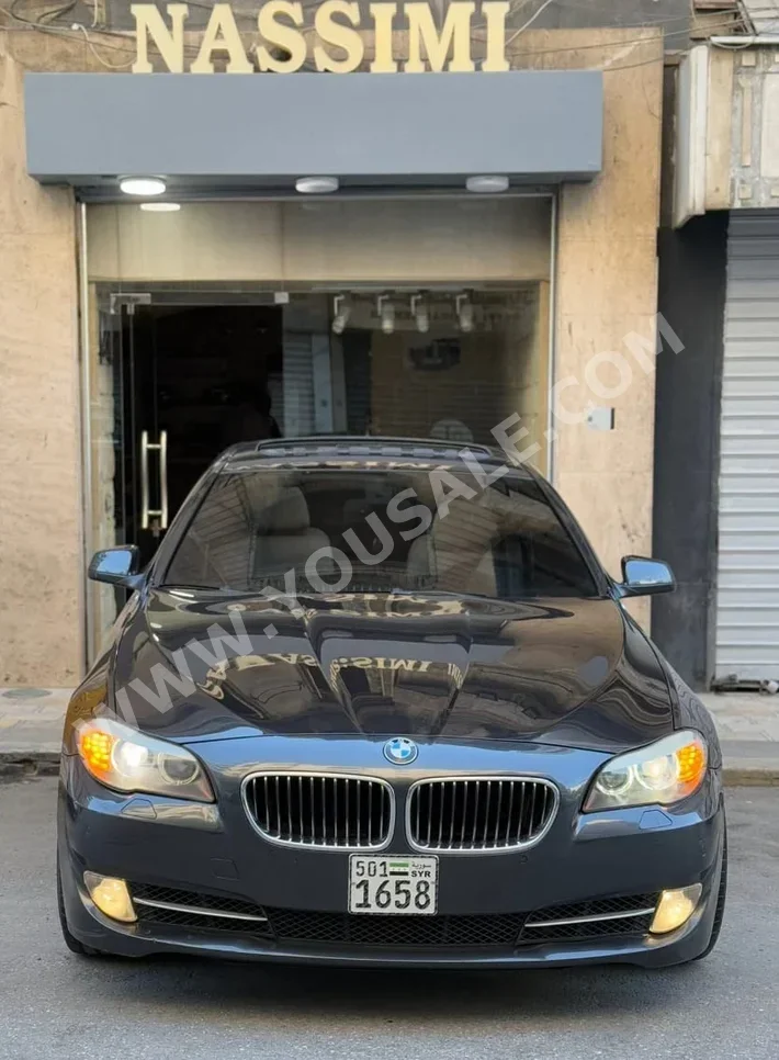 BMW  5-Series  535i  2013  Automatic  70,000 km  6 Cylinder  RWD  Sedan  Black  Gasoline