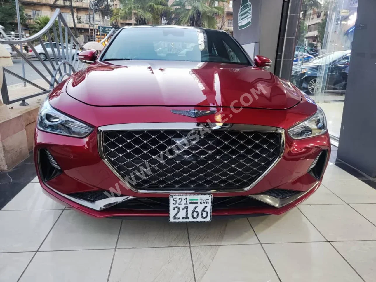 Genesis  G70  2021  Automatic  39,000 km  6 Cylinder  RWD  Sedan  Red  Gasoline