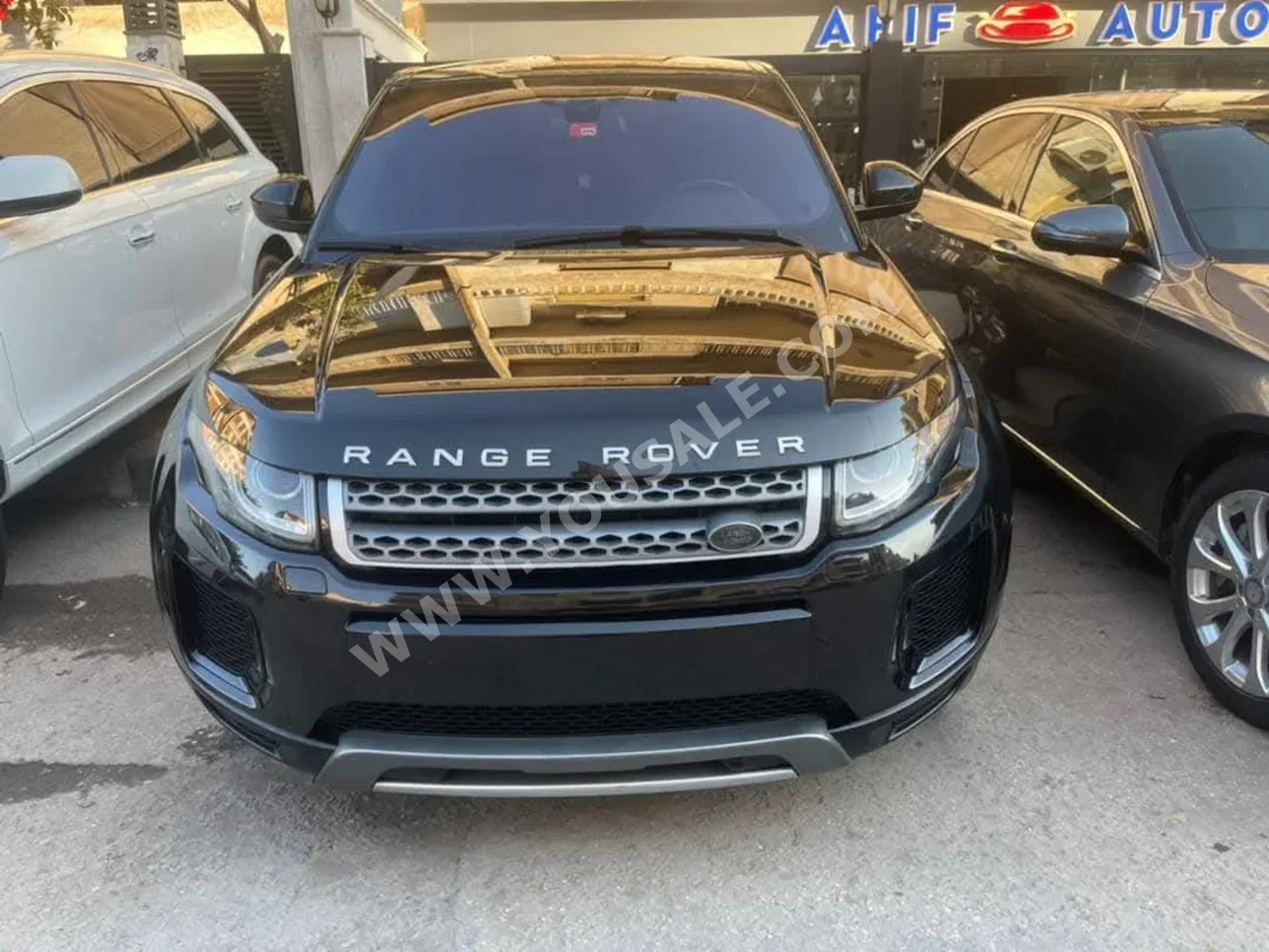 Land Rover  Evoque  2019  Automatic  80,000 km  4 Cylinder  4WD  SUV  Black  Gasoline