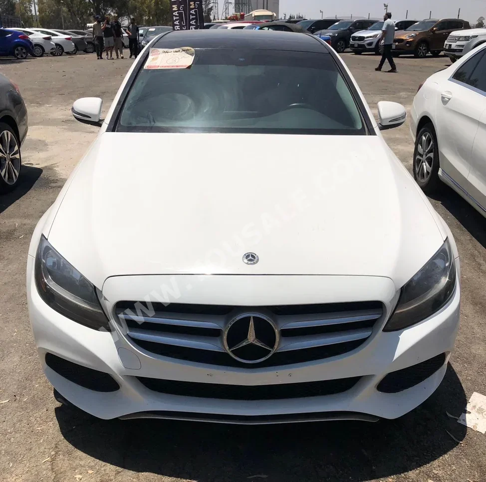 Mercedes-Benz  C-Class  300  2018  Automatic  120,000 km  4 Cylinder  RWD  Sedan  White  Gasoline