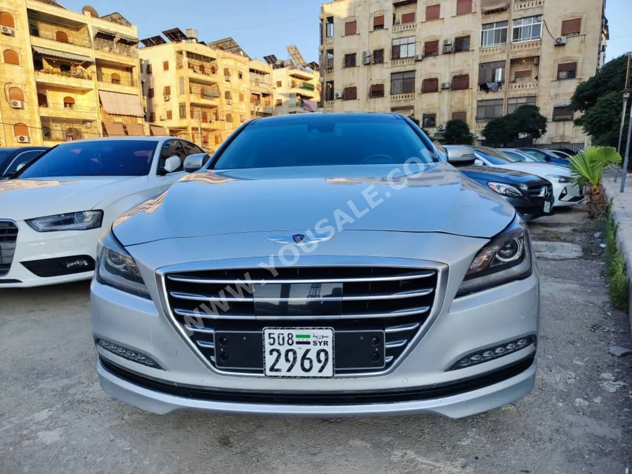 Genesis  G80  2015  Automatic  140,000 km  6 Cylinder  RWD  Sedan  Silver  Gasoline