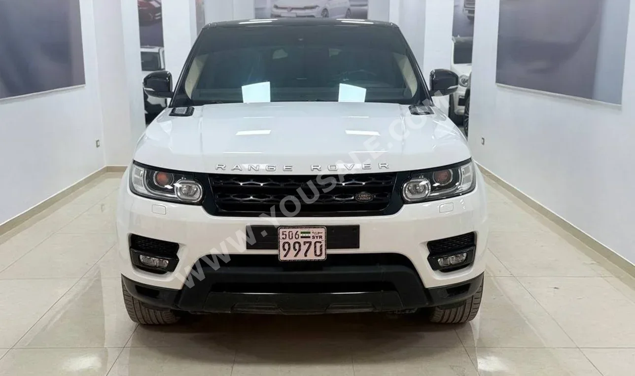 لاند روفر  رنج روفر  سبورت  2014  اتوماتيك  120,000 كم  6 سلندر  دفع رباعي  سيدان  أبيض  بنزين