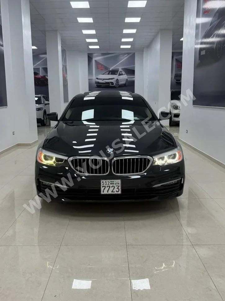 BMW  5-Series  520i  2020  Automatic  155,000 km  4 Cylinder  RWD  Sedan  Black  Gasoline