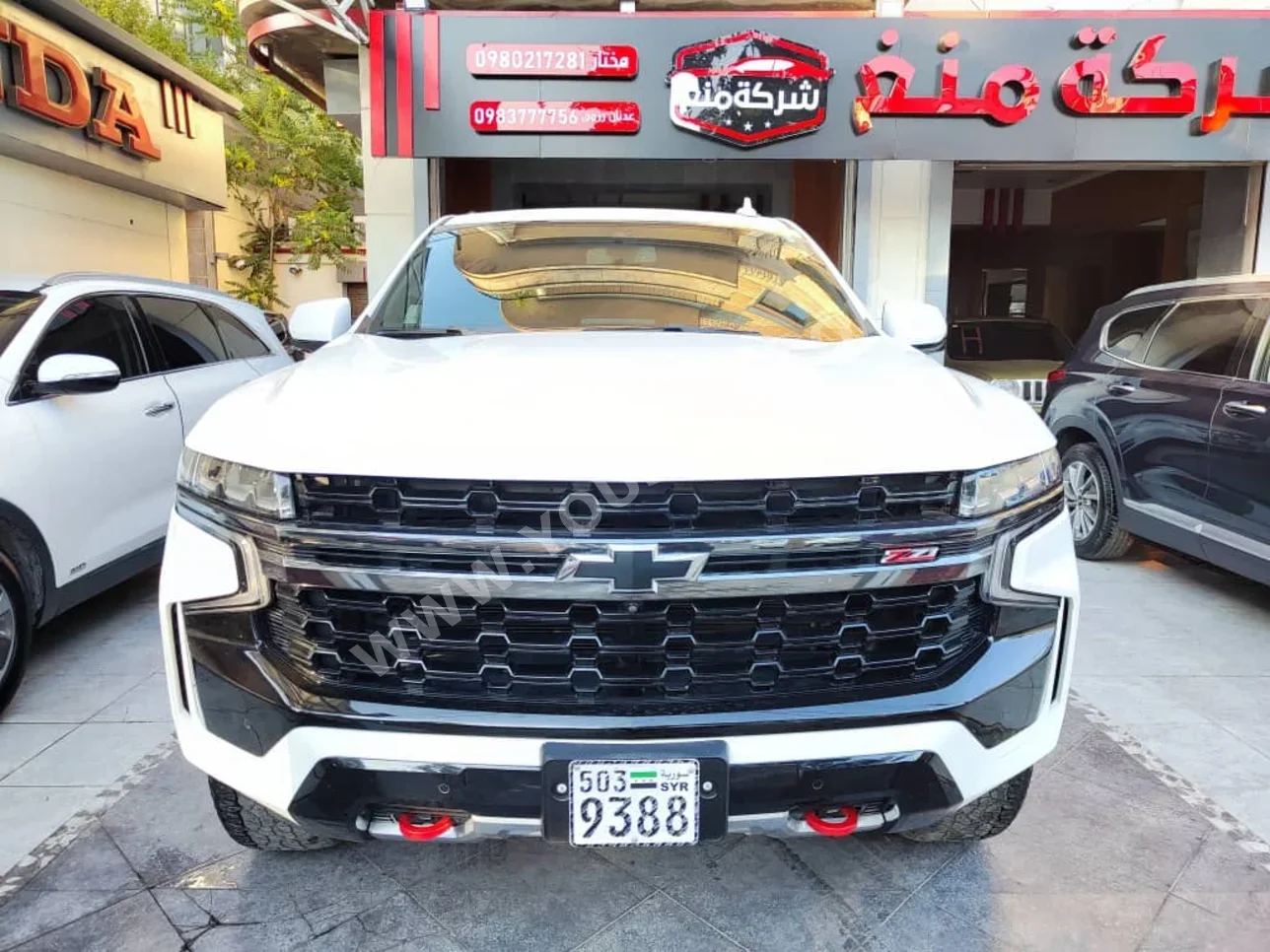 Chevrolet  Tahoe  Z71  2022  Automatic  45,000 km  8 Cylinder  4WD  SUV  White  Gasoline