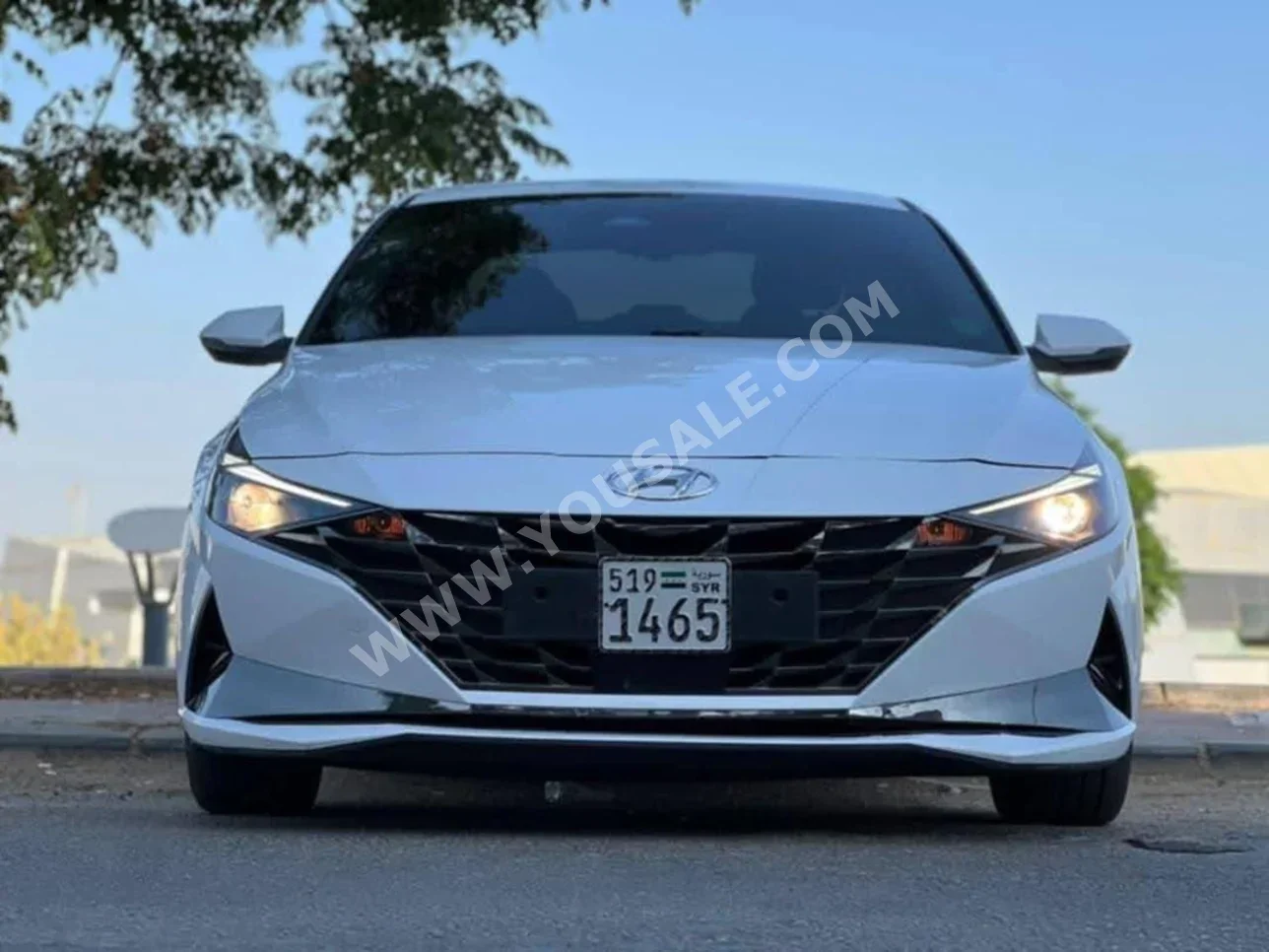Hyundai  Avante  2023  Automatic  90,000 km  4 Cylinder  FWD  Sedan  White  Gasoline