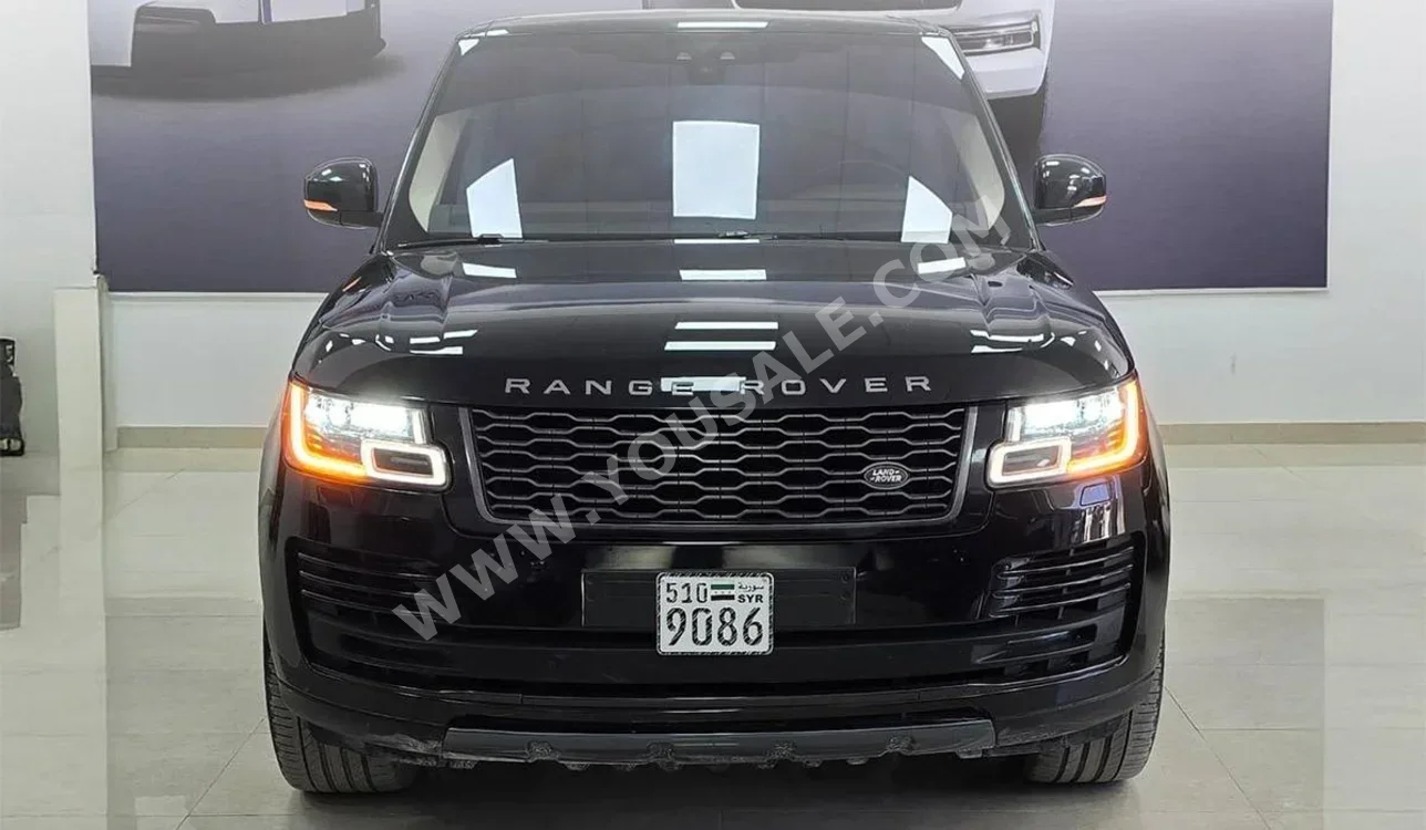 Land Rover  Range Rover  Vogue HSE  2019  Automatic  47,000 km  8 Cylinder  4WD  SUV  Black  Gasoline