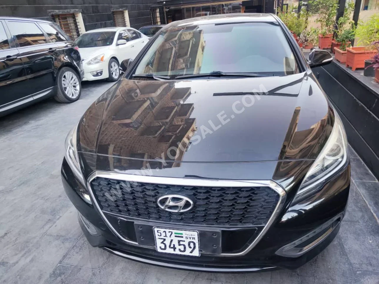 Hyundai  Sonata  2018  Automatic  100,000 km  4 Cylinder  FWD  Sedan  Black  Hybrid
