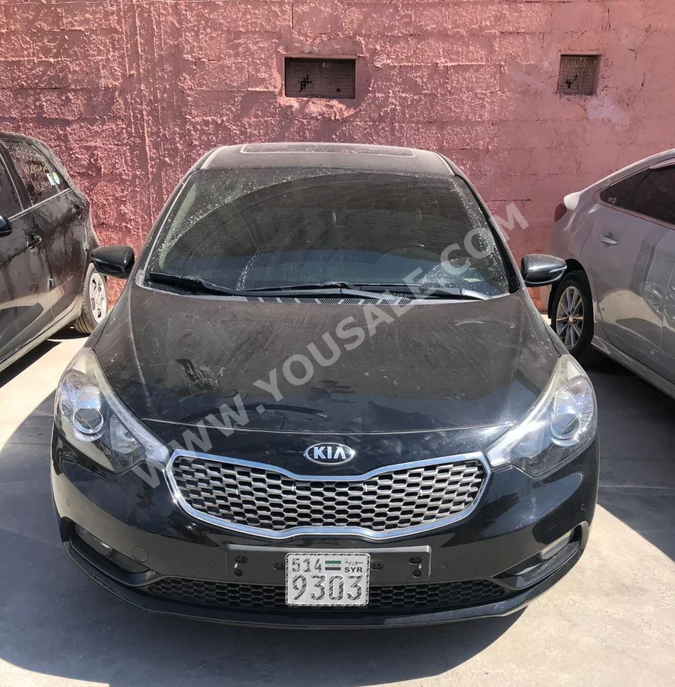 Kia  K3  2013  Automatic  280,000 km  4 Cylinder  FWD  Sedan  Black  Gasoline