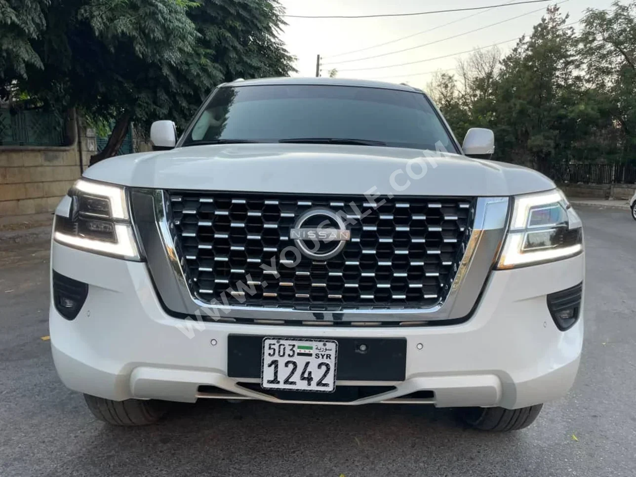 Nissan  Patrol  SE  2023  Automatic  47,500 km  6 Cylinder  4WD  SUV  White  Gasoline