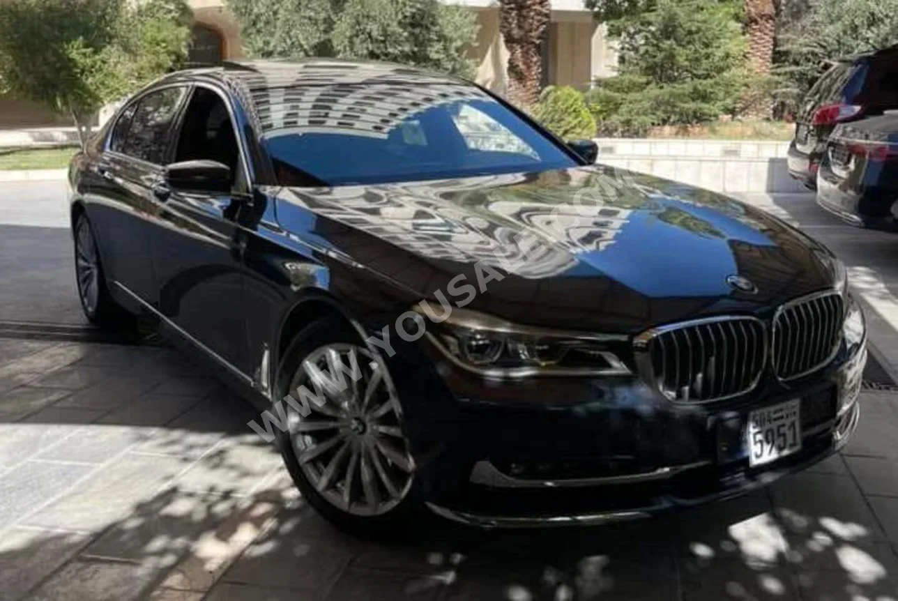BMW  7-Series  730 Li  2018  Automatic  135,000 km  6 Cylinder  RWD  Sedan  Dark Blue  Gasoline