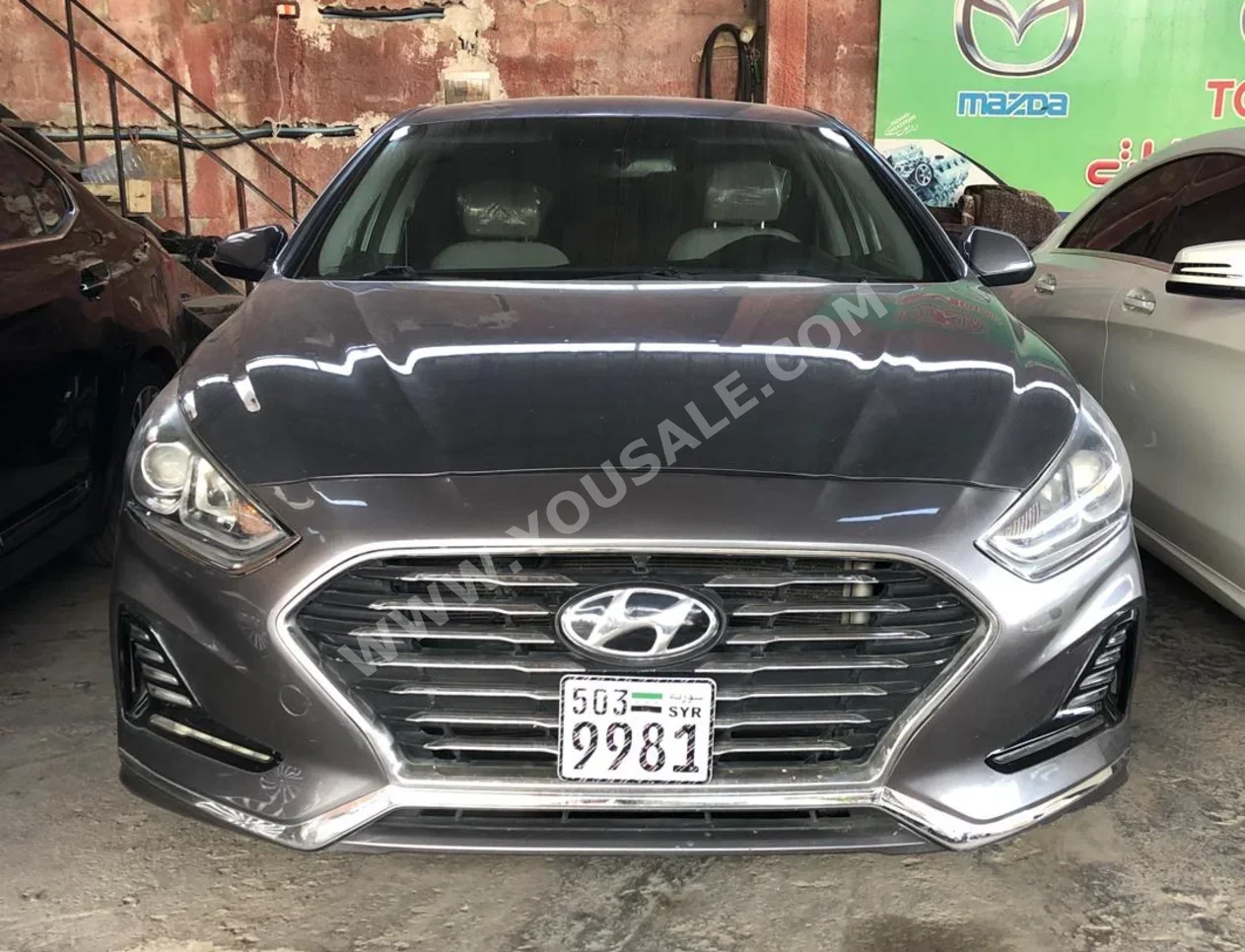 Hyundai  Sonata  2018  Automatic  105,000 km  4 Cylinder  FWD  Sedan  Gray  Gasoline