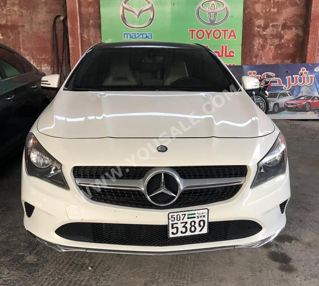 Mercedes-Benz  CLA-Class  250  2017  Automatic  171,000 km  6 Cylinder  RWD  Sedan  White  Gasoline