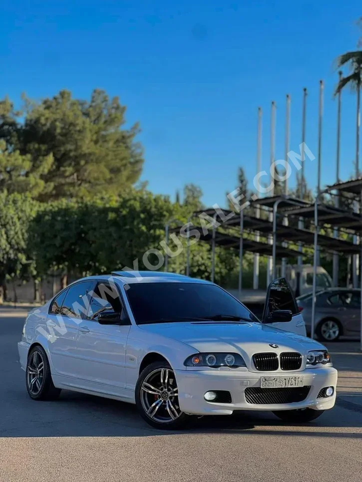 BMW  3-Series  318i  2002  Automatic  300,000 km  4 Cylinder  RWD  Sedan  White  Gasoline