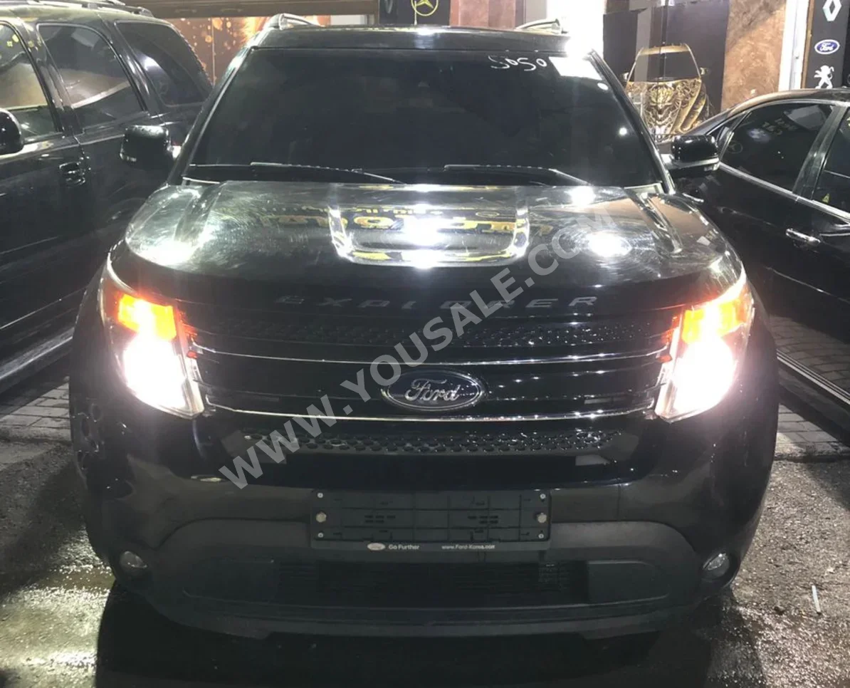 Ford  Explorer  Limited  2015  Automatic  110,000 km  6 Cylinder  4WD  SUV  Black  Gasoline