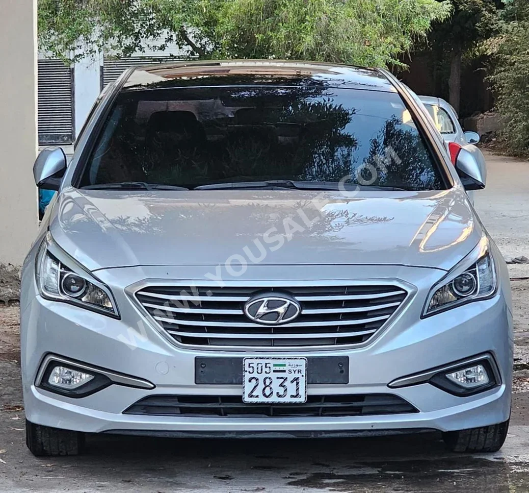 Hyundai  Sonata  2017  Automatic  150,000 km  4 Cylinder  FWD  Sedan  Silver  Gasoline