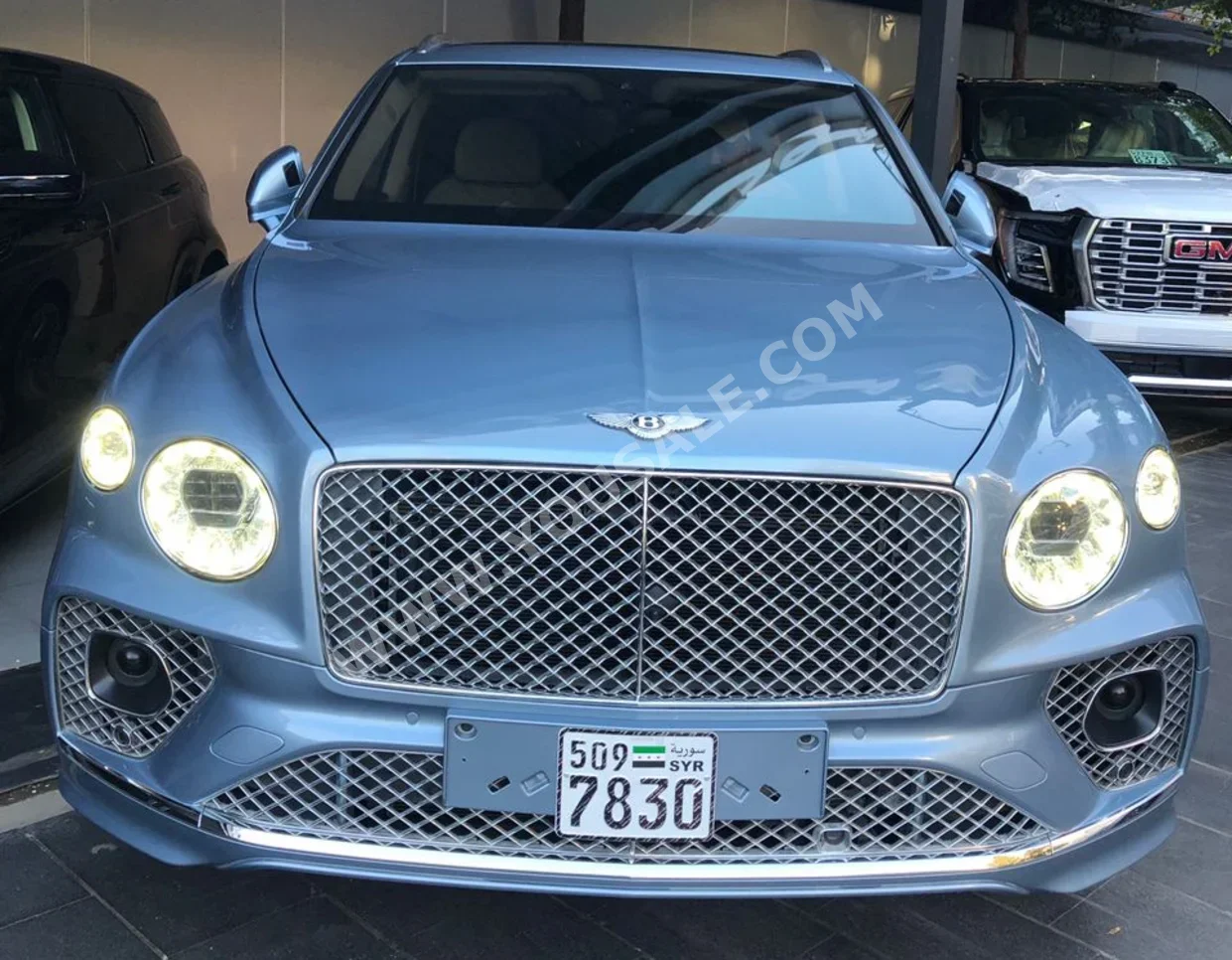 Bentley  Bentayga  First Edition  2021  Automatic  70,000 km  6 Cylinder  4WD  SUV  Blue  Gasoline  With Warranty