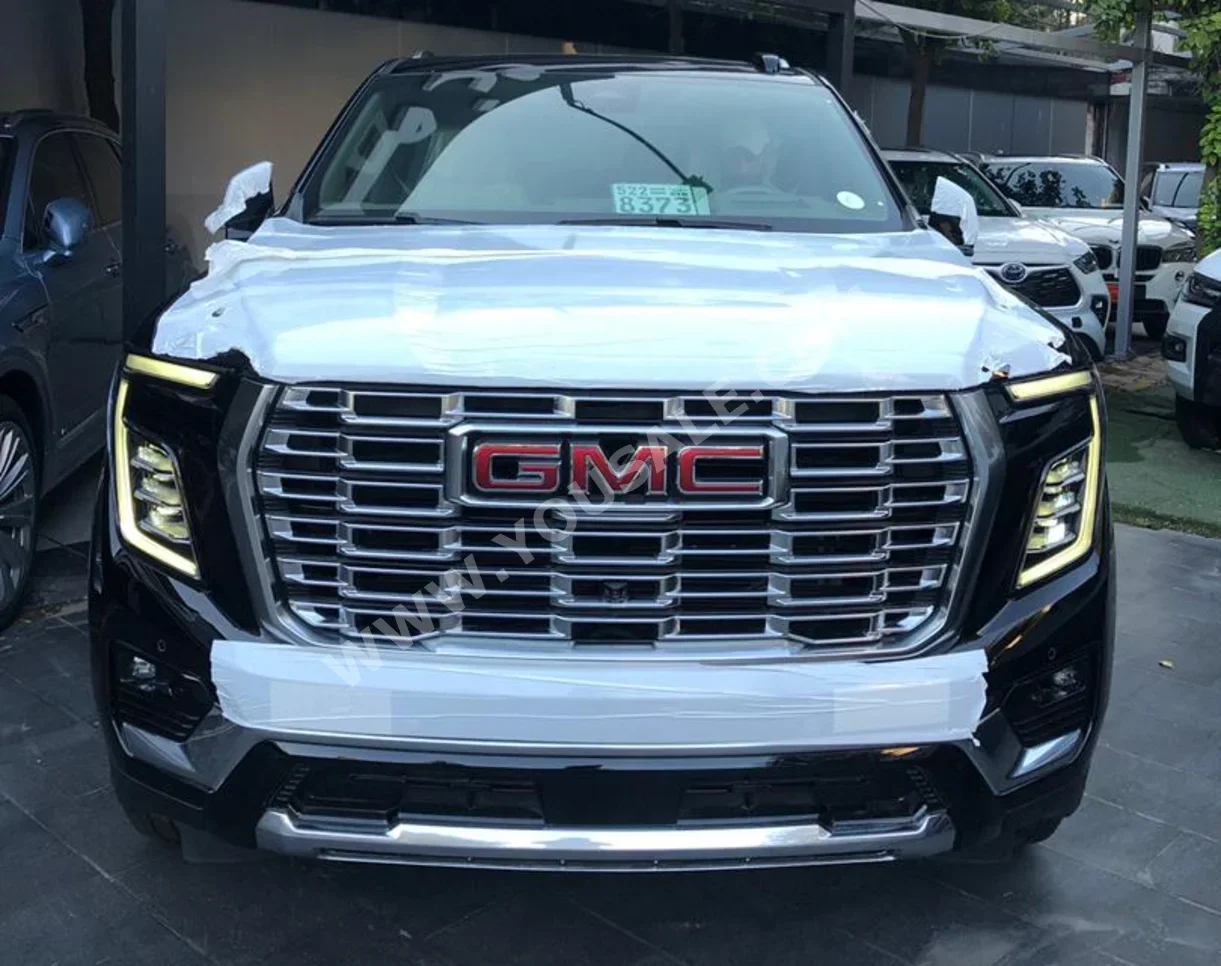 GMC  Denali NY  2025  Automatic  0 km  8 Cylinder  4WD  SUV  Black  Gasoline  With Warranty