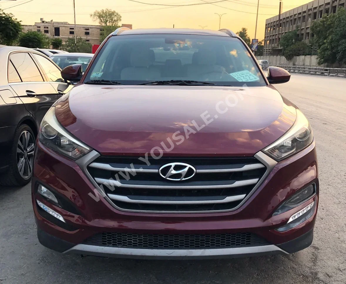 هيونداي  توسان  2016  اتوماتيك  130,000 كم  4 سلندر  دفع رباعي  اس يو في  أحمر غامق  بنزين
