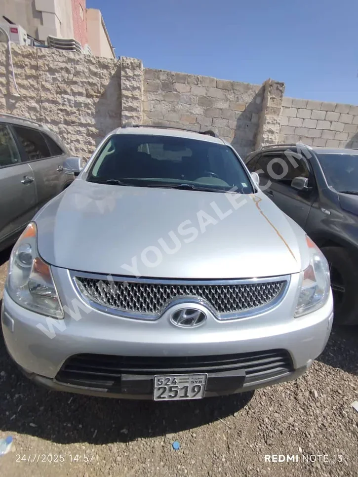هيونداي  فيراكروز  2008  اتوماتيك  117,987 كم  6 سلندر  دفع أمامي  اس يو في  فضي  ديزل
