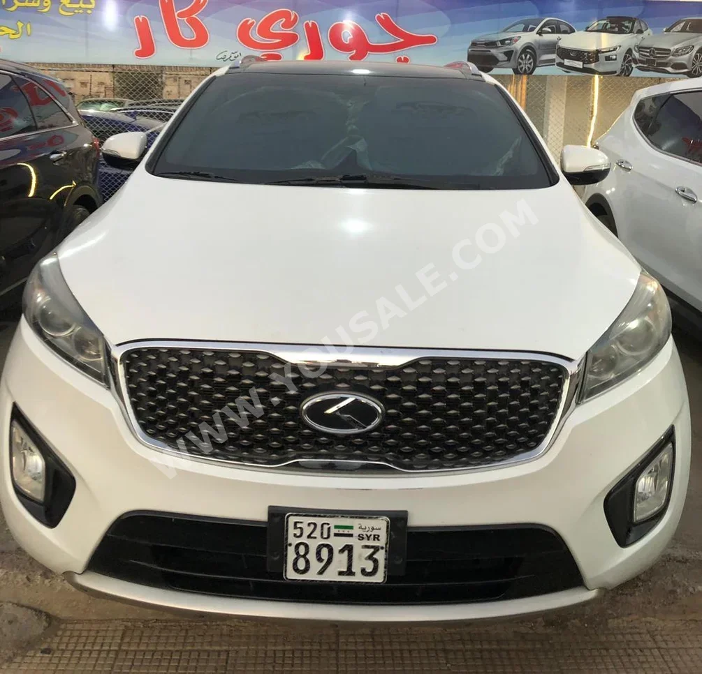 Kia  Sorento  2016  Automatic  125,000 km  6 Cylinder  4WD  SUV  White  Gasoline
