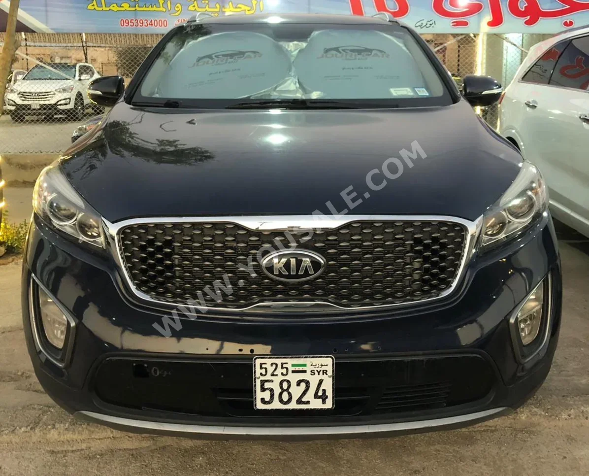 Kia  Sorento  2016  Automatic  105,000 km  6 Cylinder  4WD  SUV  Blue  Gasoline