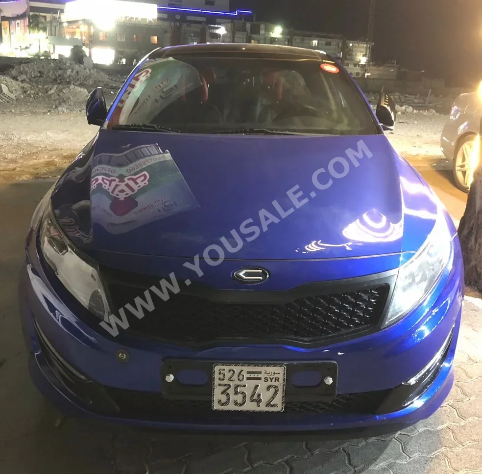 Kia  Optima  2012  Automatic  110,000 km  4 Cylinder  FWD  Sedan  Blue  Gasoline