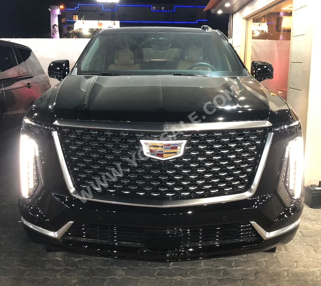 Cadillac  Escalade  2025  Automatic  0 km  8 Cylinder  4WD  SUV  Black  Gasoline