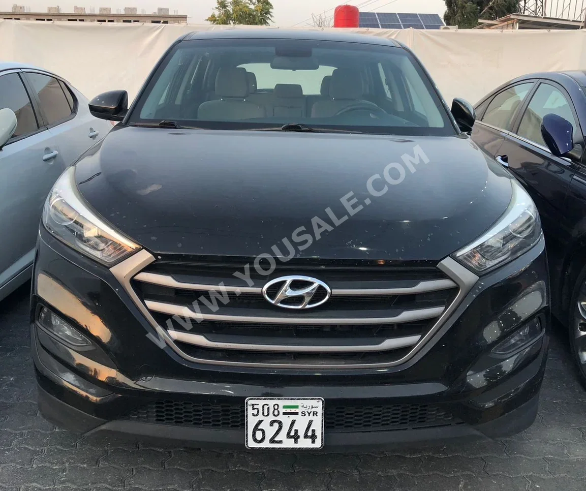 Hyundai  Tucson  2016  Automatic  177,000 km  4 Cylinder  4WD  SUV  Black  Gasoline
