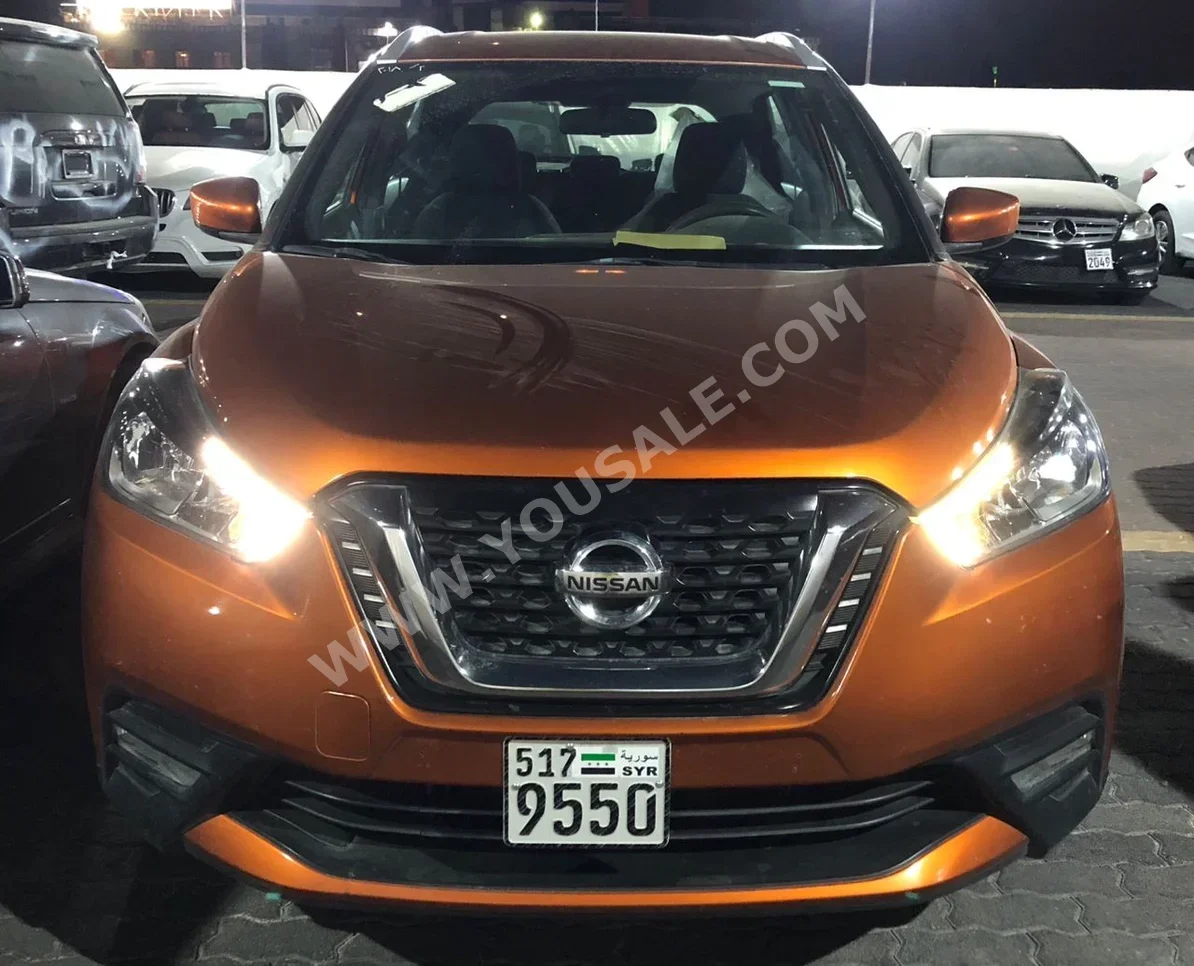 Nissan  kicks  2018  Automatic  210,000 km  4 Cylinder  FWD  SUV  Brown  Gasoline