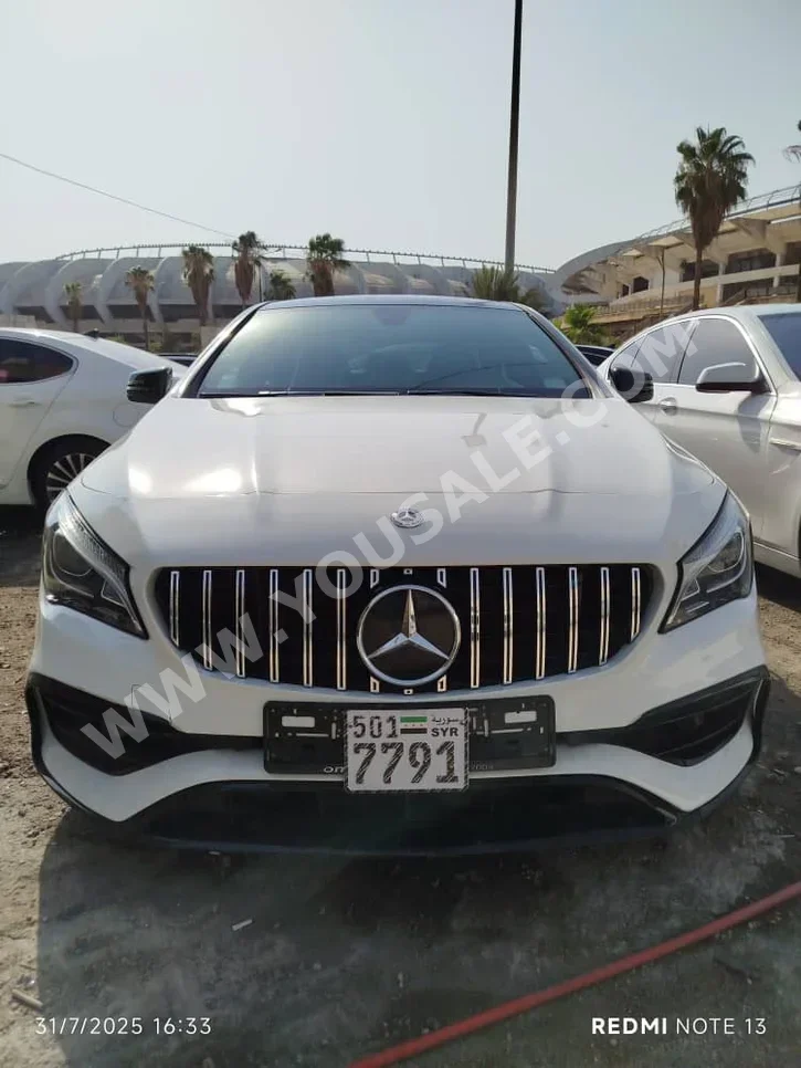 Mercedes-Benz CLA-Class 250 AMG 2017 Automatic 118,076 km 6 Cylinder RWD Sedan White Gasoline
