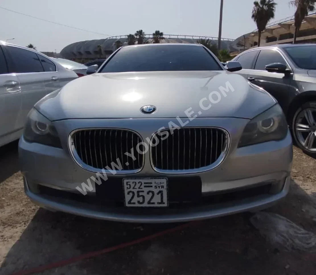 BMW  7-Series  730 I  2012  Automatic  200,000 km  4 Cylinder  4WD  Sedan  Silver  Diesel