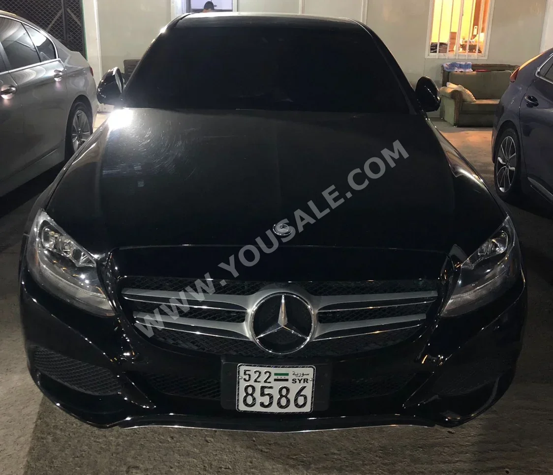 Mercedes-Benz  C-Class  300  2018  Automatic  121,000 km  6 Cylinder  4WD  Sedan  Black  Gasoline