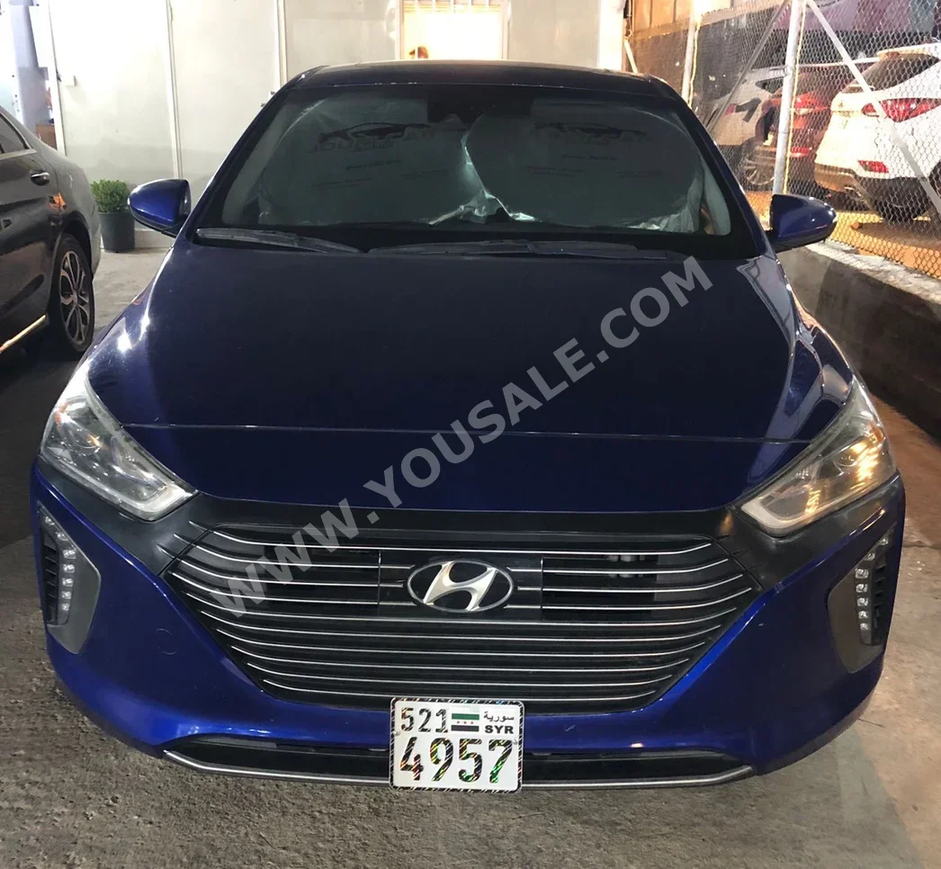Hyundai  Ioniq  2019  Automatic  133,000 km  4 Cylinder  FWD  Sedan  Blue  Gasoline