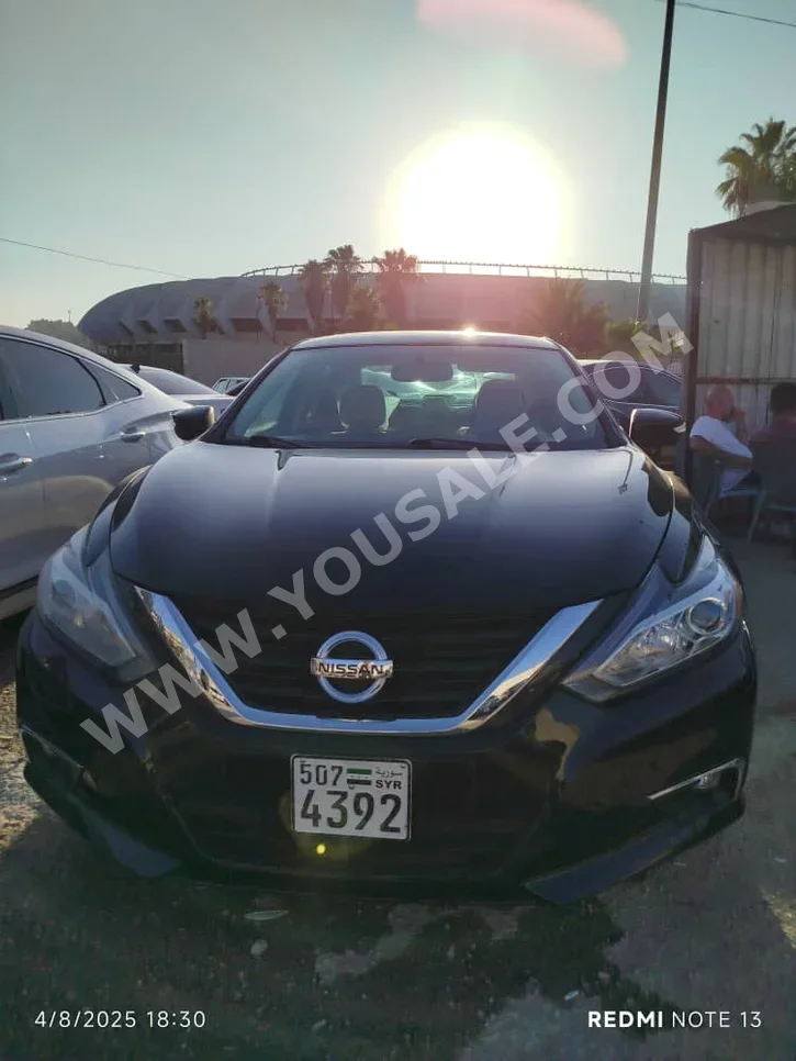 Nissan Altima 2016 Automatic 138,000 km 4 Cylinder FWD Sedan Black Gasoline