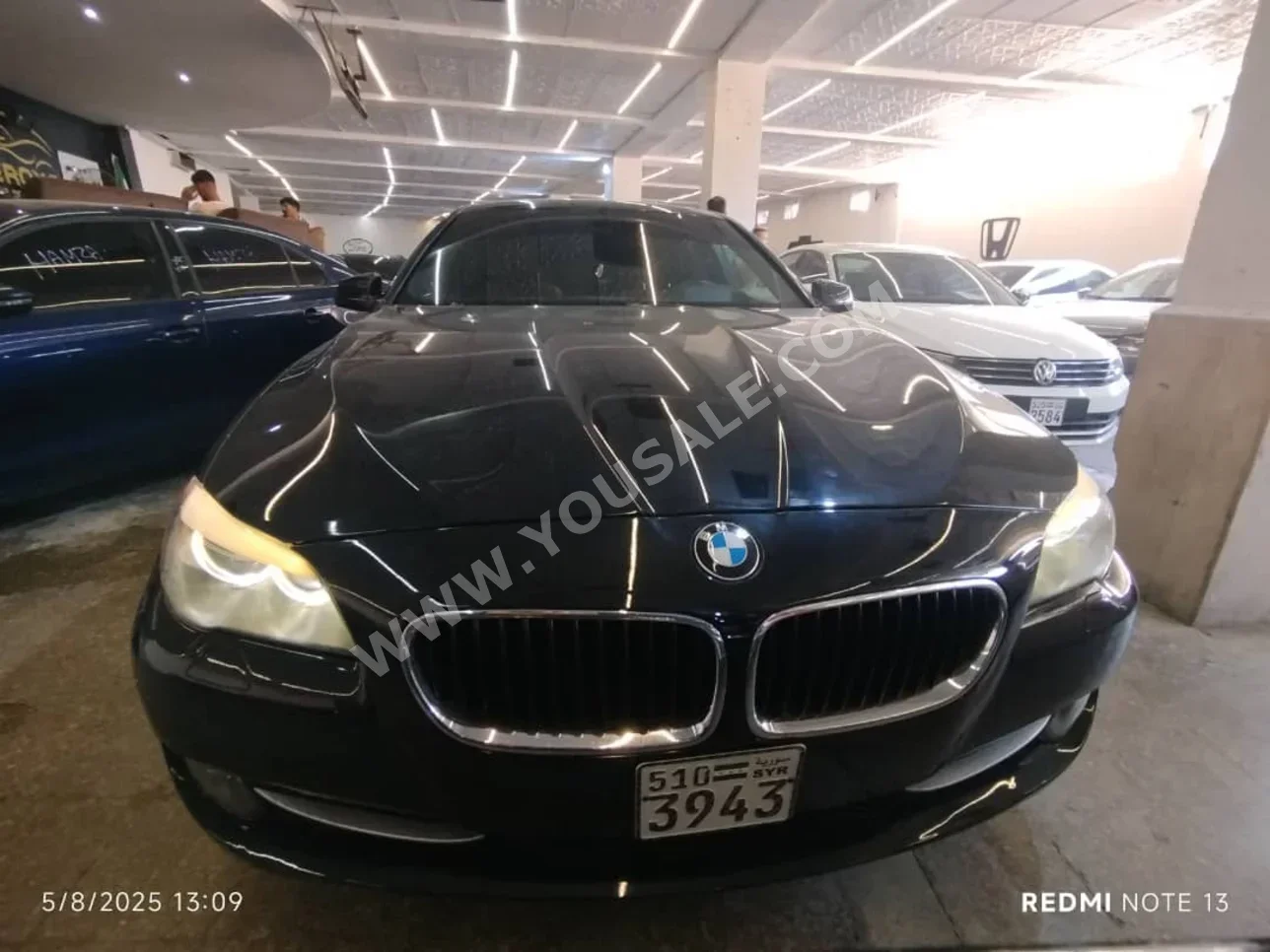 BMW  5-Series  535i  2013  Automatic  263,000 km  4 Cylinder  RWD  Sedan  Black  Gasoline