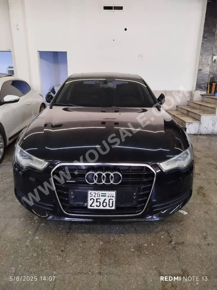 Audi  A6  2013  Automatic  255,000 km  6 Cylinder  RWD  Sedan  Black  Gasoline