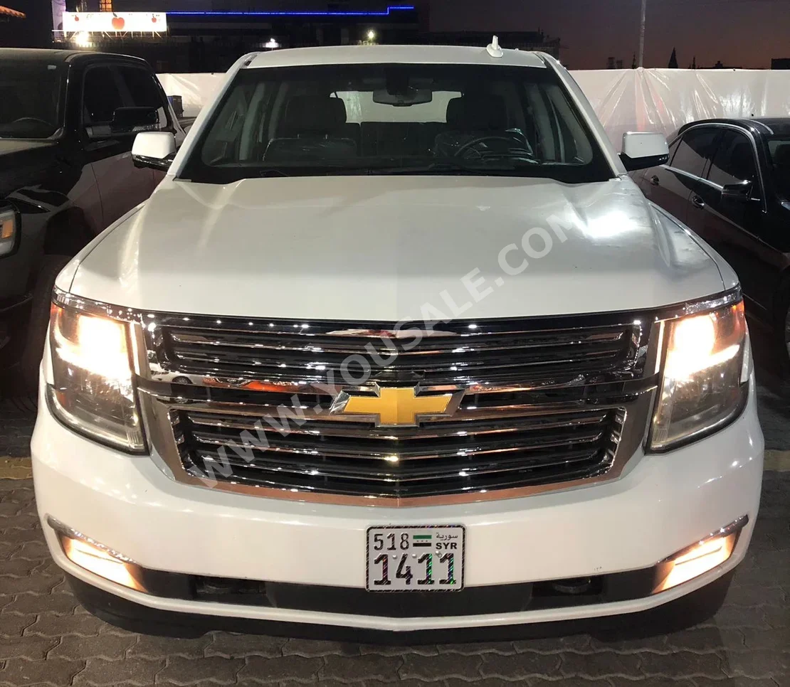 Chevrolet  Tahoe  2019  Automatic  222,000 km  8 Cylinder  4WD  SUV  White  Gasoline