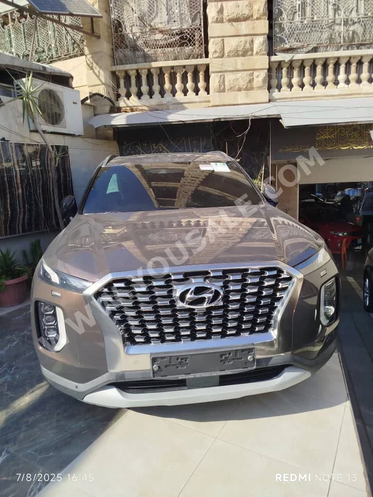Hyundai Palisade 2019 Automatic 90,000 km 6 Cylinder 4WD SUV Brown Gasoline