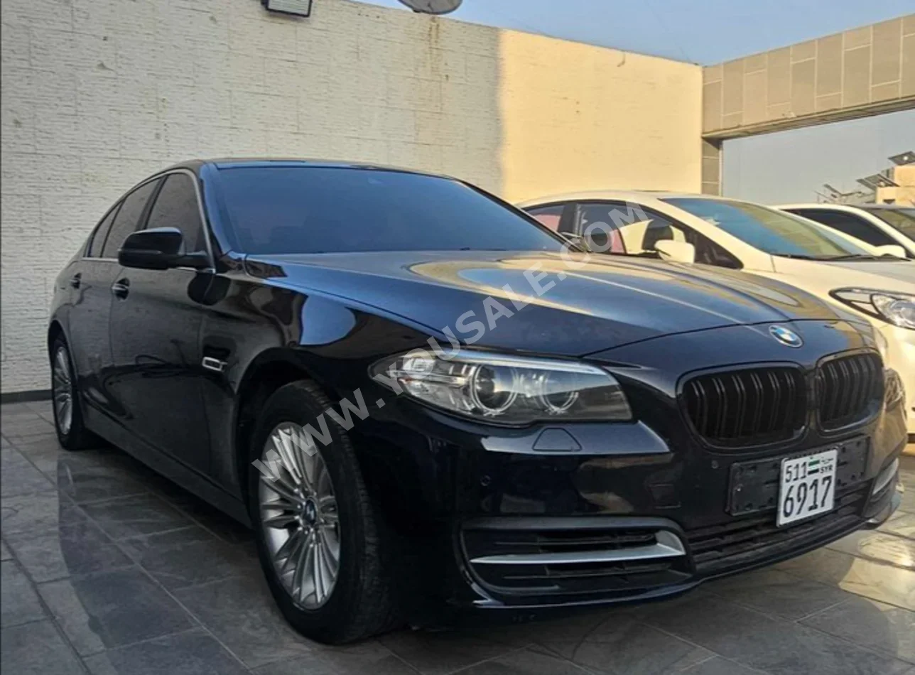 BMW  5-Series  520i  2014  Automatic  170,000 km  4 Cylinder  RWD  Sedan  Black  Diesel