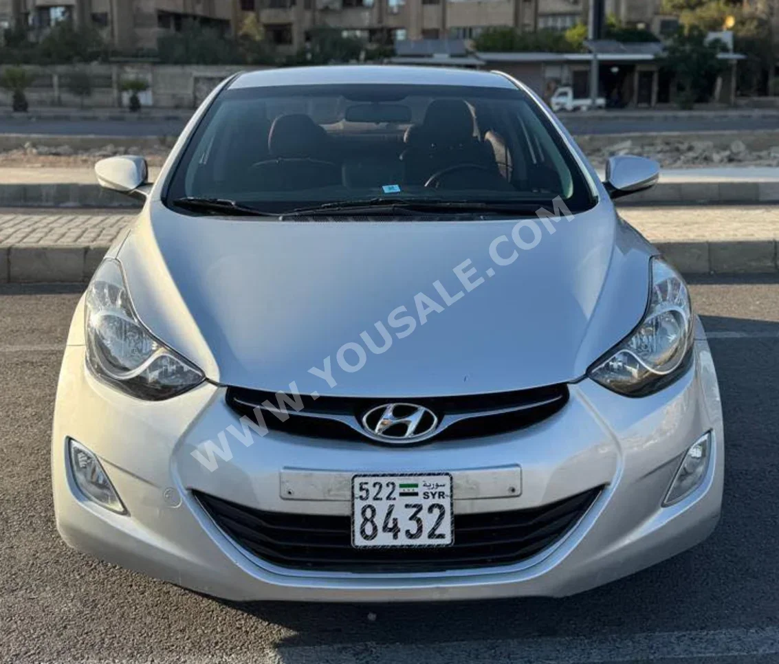 Hyundai  Avante  2013  Automatic  140,000 km  4 Cylinder  FWD  Sedan  Silver  Gasoline